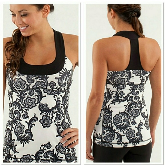 lululemon athletica Tops - Lululemon Scoop Neck Tank

Laceoflage Polar Cream